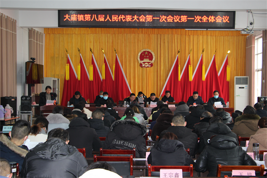 大庙镇召开第八届人民代表大会第一次会议_灵璧县人民政府