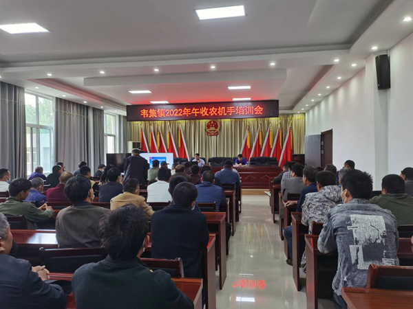 灵璧县韦集镇多措并举农机铁军厉兵秣马迎战三夏