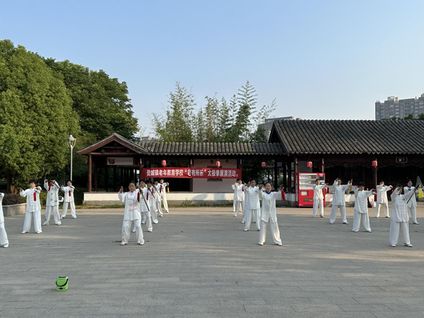 基层话民生灵璧县灵城镇深入推进老有所学暖民心行动