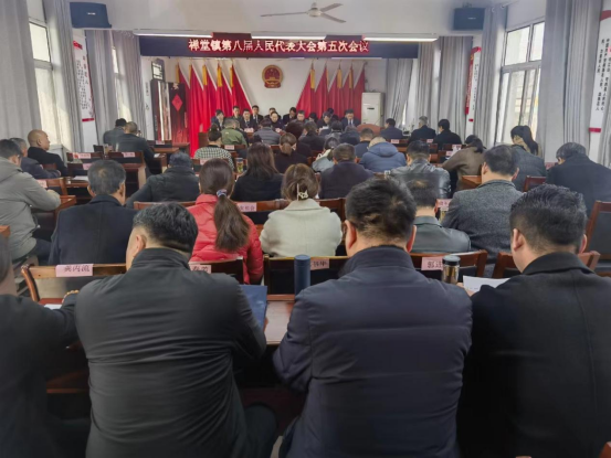 禅堂镇召开第八届人民代表大会第五次会议